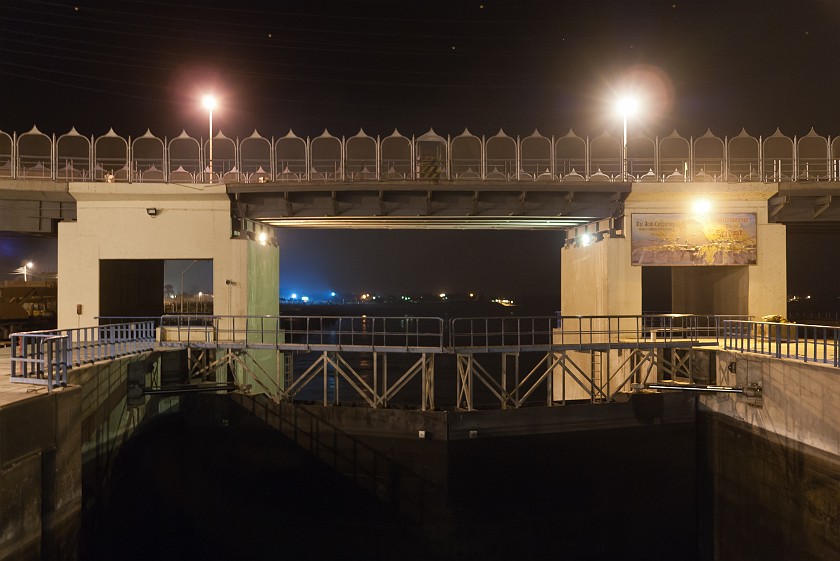 Nile Cruise from Aswan to Luxor. Esna Lock. Esna. .