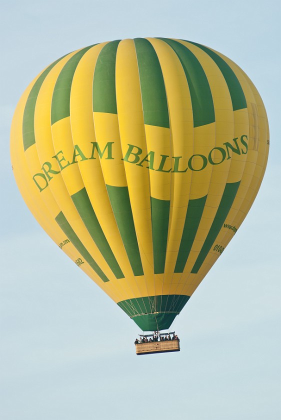 Hot-Air Balloons over Luxor. Balloon. Luxor. .