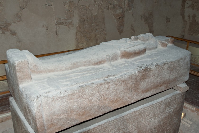Valley of the Kings. Sarcophagus of Merenpath. near Luxor. .