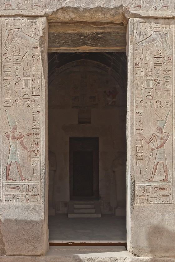 Temple of Hatshepsut. Sanctuary of Amun. near Luxor. .