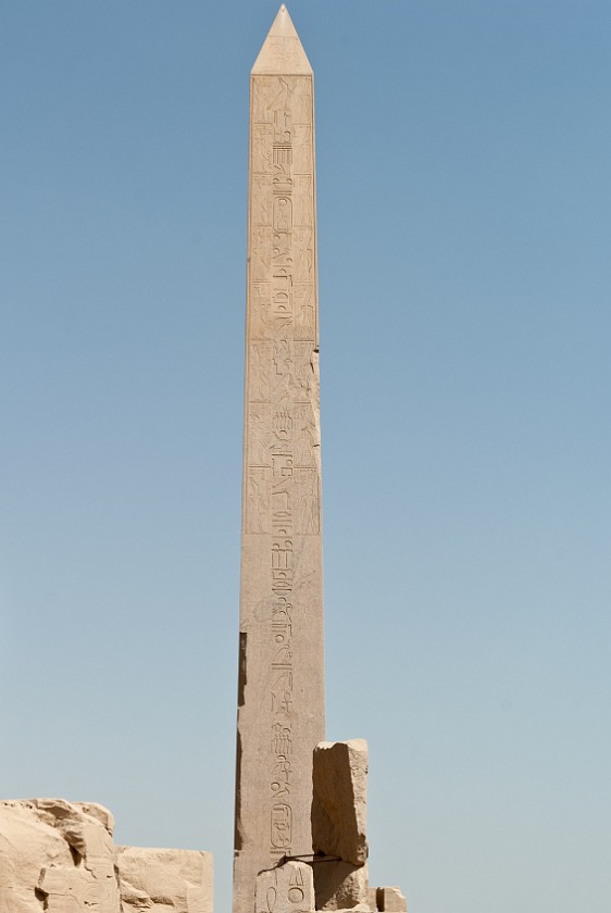 Karnak Temple of Amun. Obelisk of Hatshepsut. Karnak. .