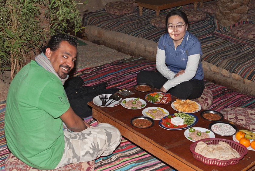 Black Desert Safari. Lunch in El-Haiz . near the Baharyia Oasis. .