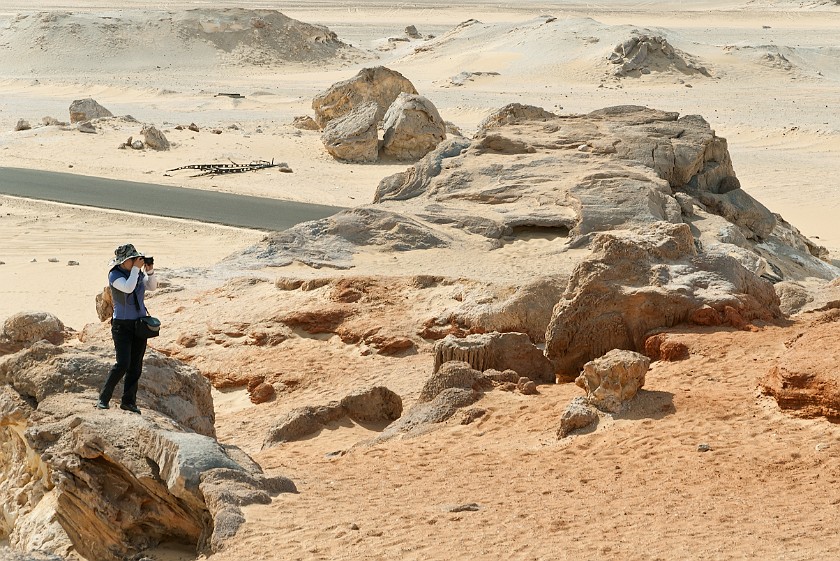 Black Desert Safari. Chrystal Mountain. near the Baharyia Oasis. .