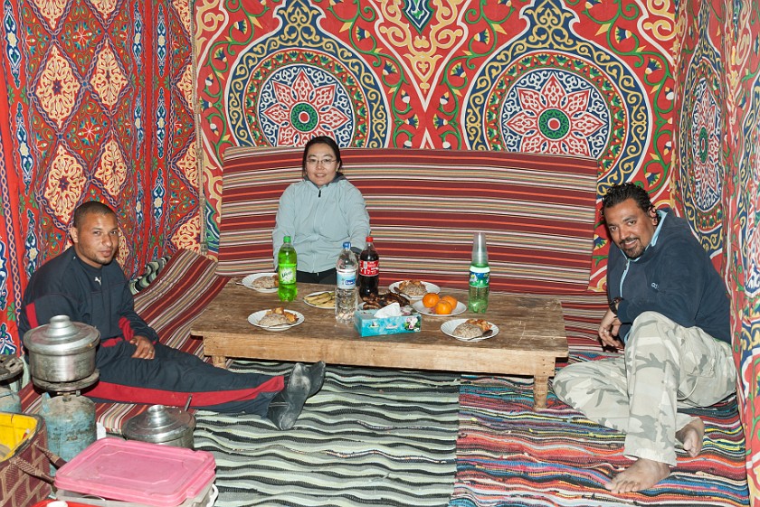 White Desert Safari. Camp. near Qasr al-Farafra. .
