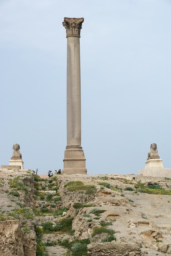 Alexandria. Pompey's Pillar. Alexandria. .