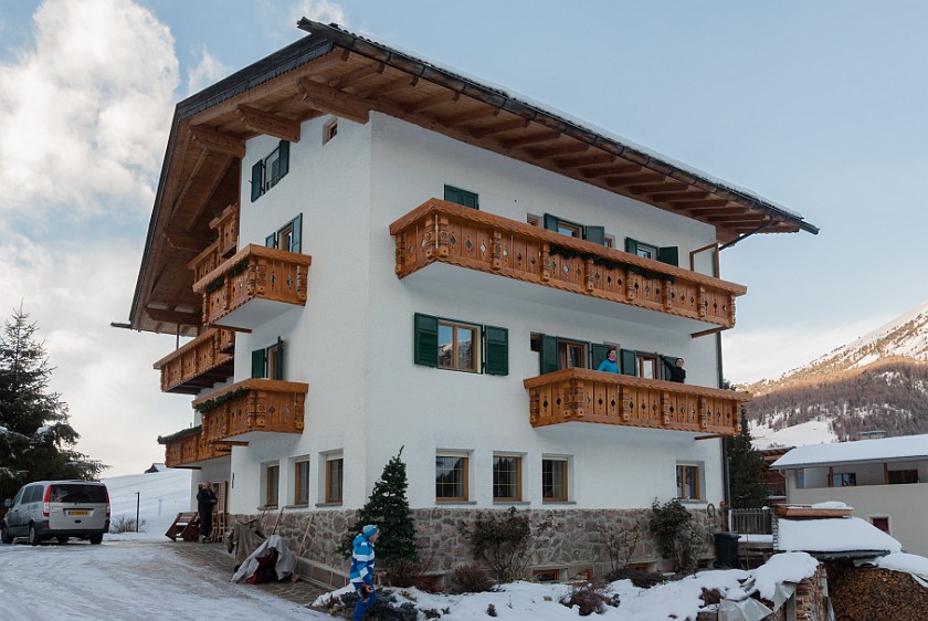 Selva di Val Gardena. Villa Insam. Gröden. .