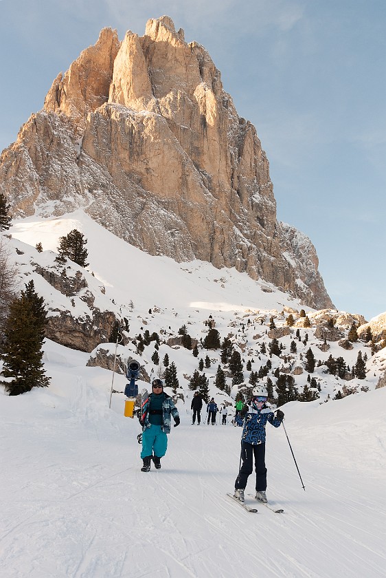 Seceda & Passo Sella. Sassolungo. Gröden. .