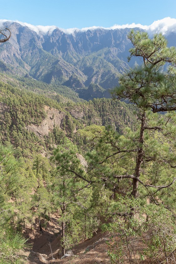 Caldera de Taburiente. Los Brecitos trailhead. Caldera de Taburiente. .