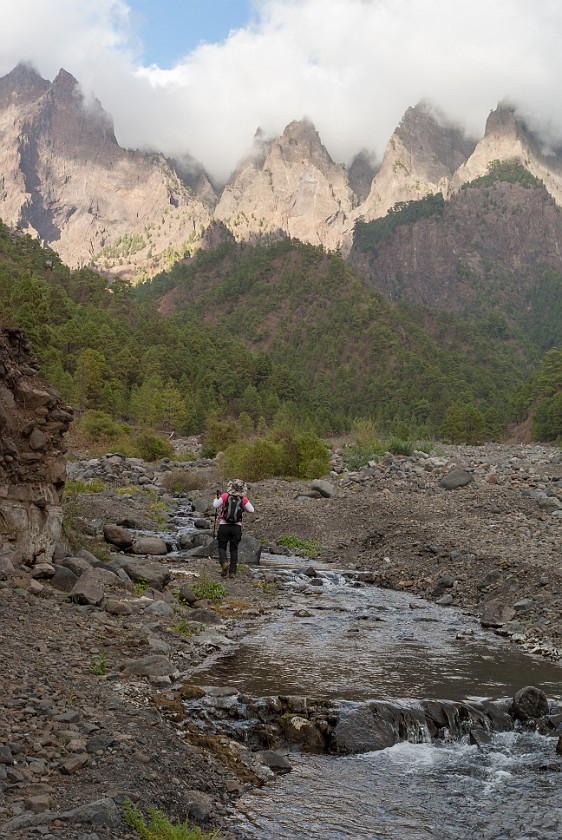 Caldera de Taburiente. Hiking. Caldera de Taburiente. .