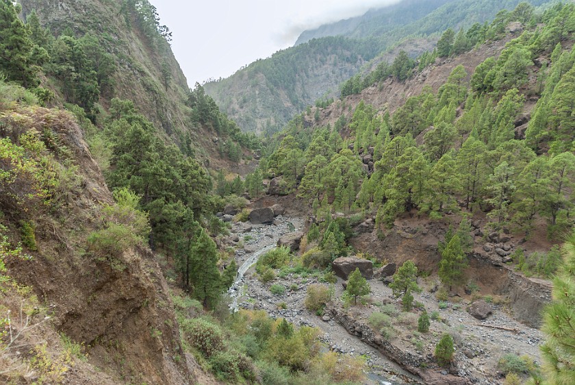 Caldera de Taburiente. Barranco de las Angustias. Caldera de Taburiente. .