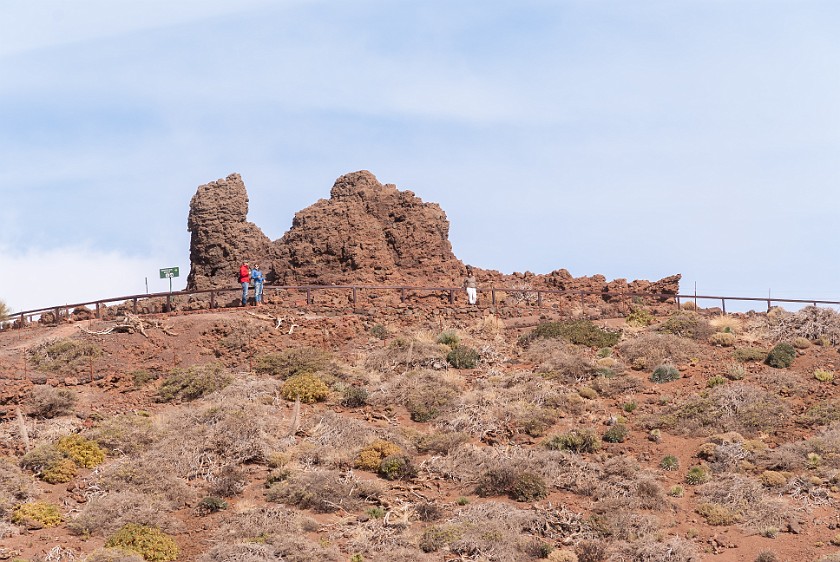 Roque de los Muchachos. Rocks. Caldera de Taburiente. .