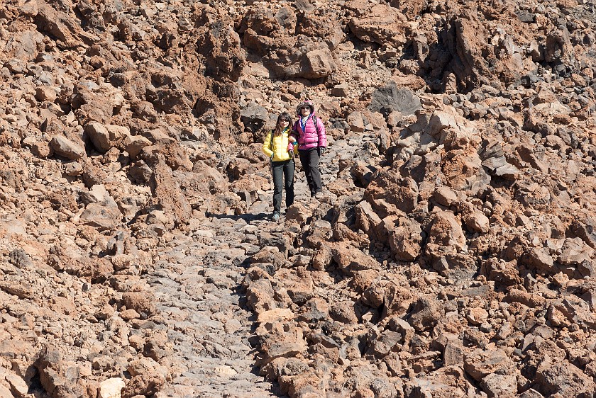 El Teide. Hiking around the summit. El Teide. .