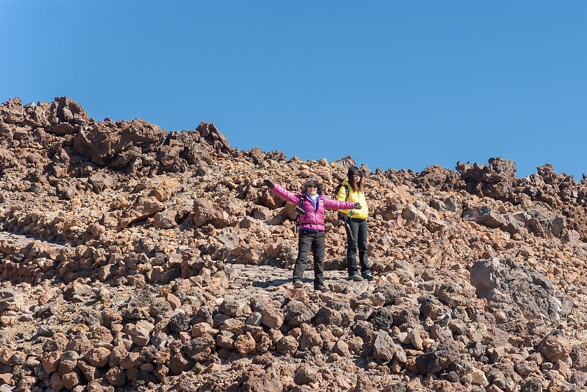 El Teide. Hiking around the summit. El Teide. .