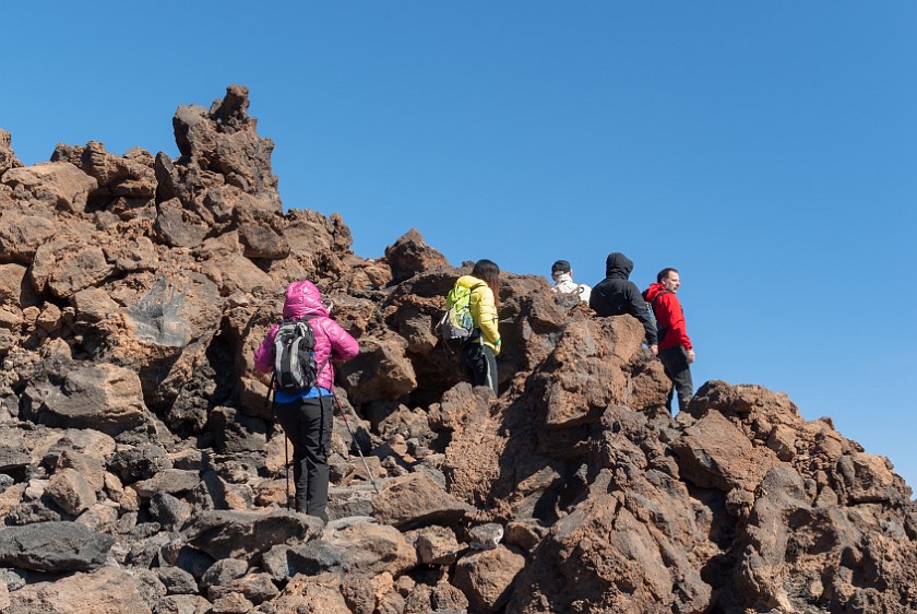 El Teide. Hiking around the summit. El Teide. .