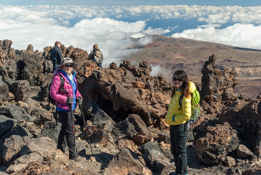El Teide. Hiking around the summit. El Teide. .