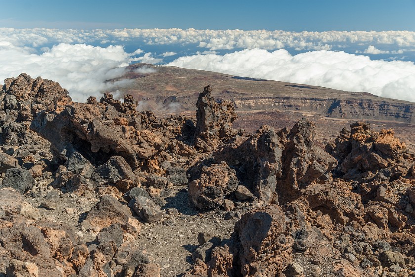 El Teide. Hiking around the summit. El Teide. .