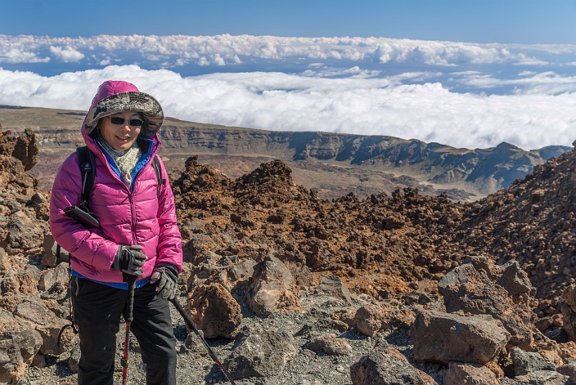 El Teide. Hiking around the summit. El Teide. .