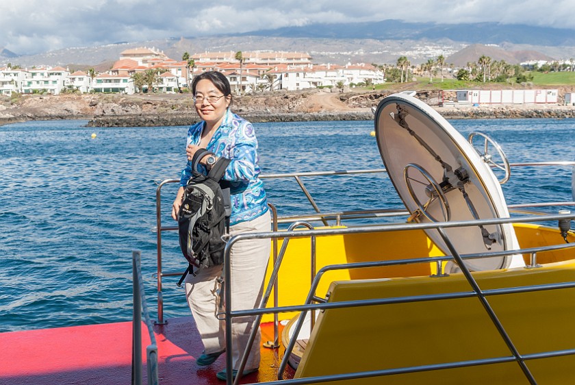 Submarine Dive. Entry hatch. Amarilla Golf. .