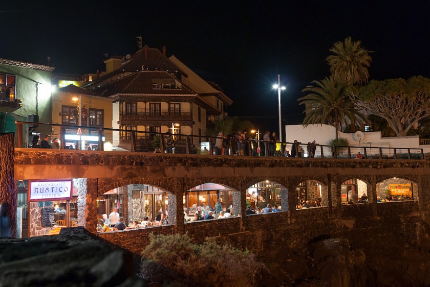 Puerto de la Cruz. Seaside restaurant. Puerto de la Cruz. .