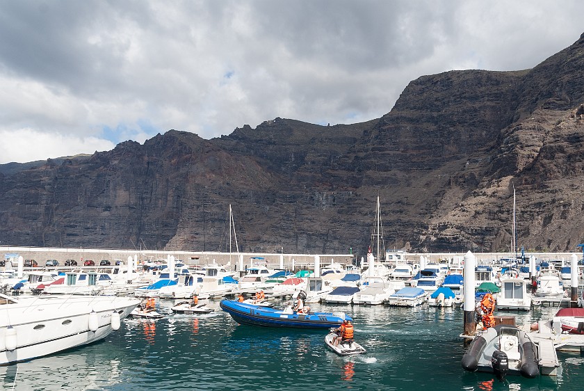 Jet Ski Safari. Los Gigantes harbor. Los Gigantes. .