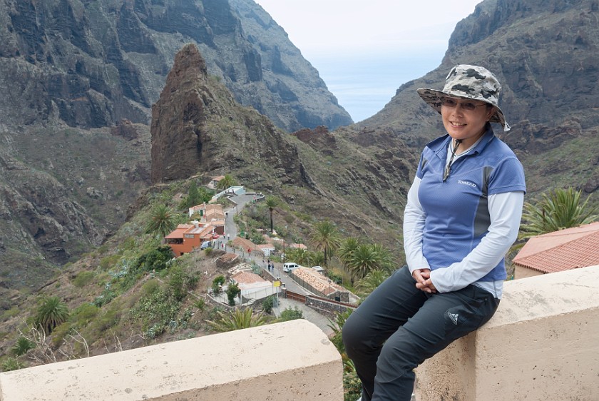Barranco de Masca. Portrait at Masca. Masca. .