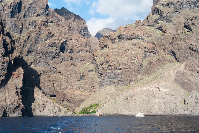 Barranco de Masca. Masca bay. Masca. .