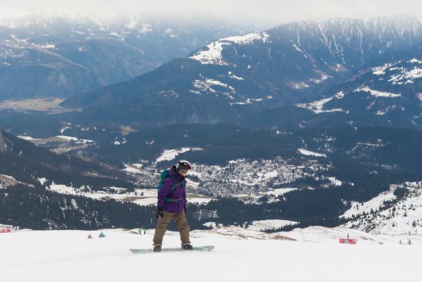Skiing at Flims-Laax. Skiing. Flims. .