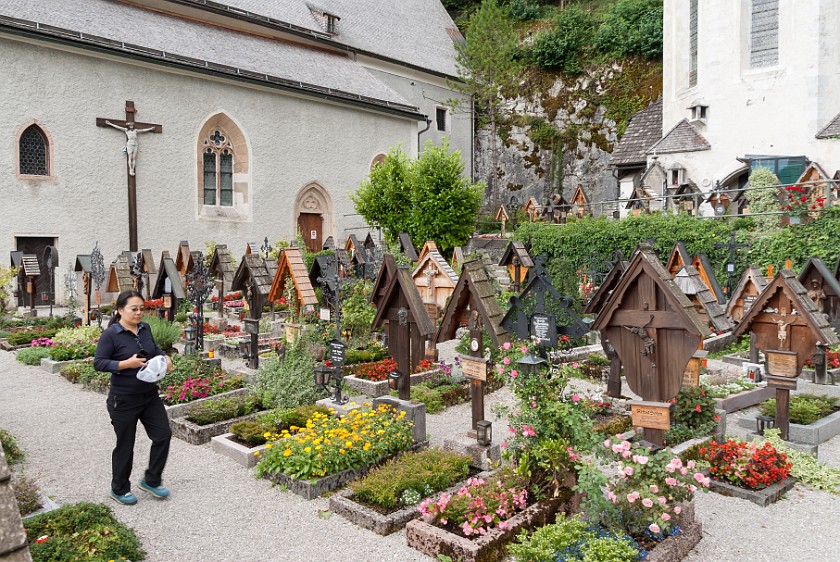 Catholic Church. Cemetery. Hallstatt. .