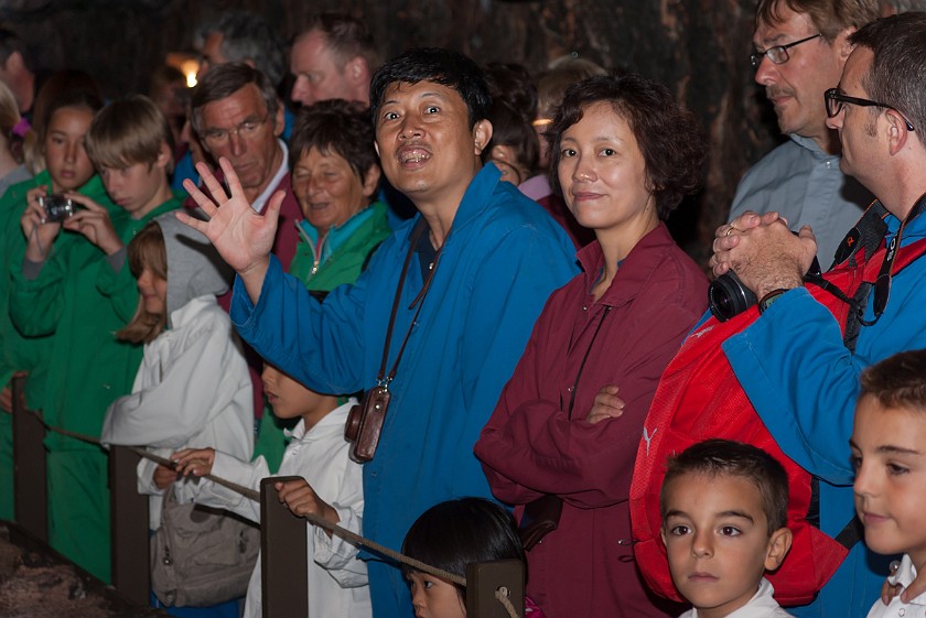 Hallstatt Salt Mine. Friends in the tour group. Hallstatt. .