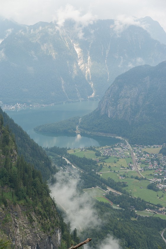 Krippenstein. Obertraun and Lake Hallstatt. Obertraun. .