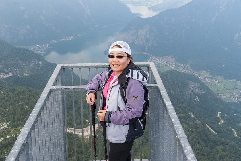 Krippenstein. Portrait on the 5fingers platform. Obertraun. .