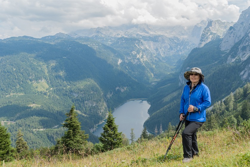 Zwieselalm. Portrait with Lake Gosau. Gosau. .
