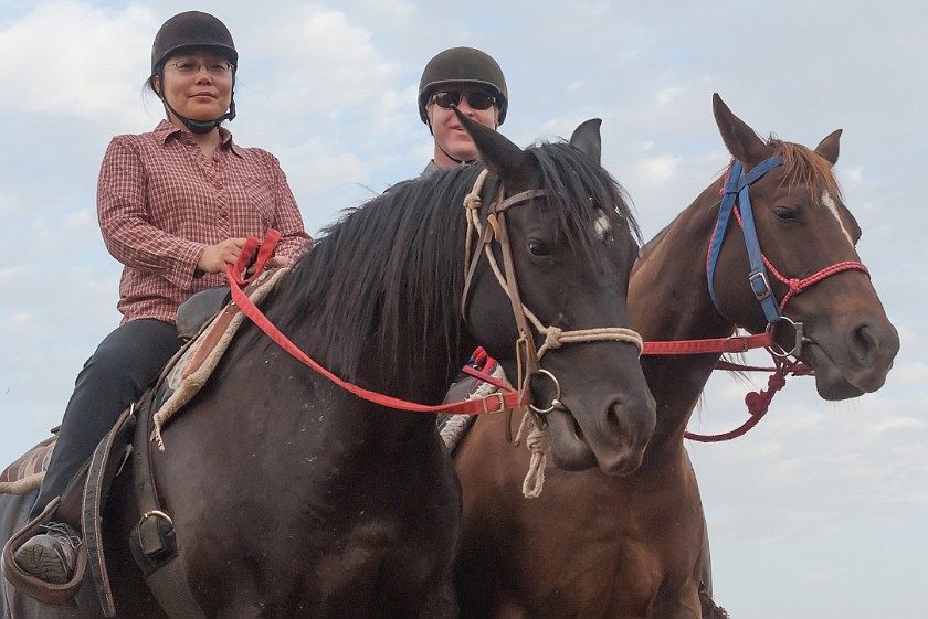 Merom Golan. Portrait on horse at Mt. Bental. Merom Golan. .