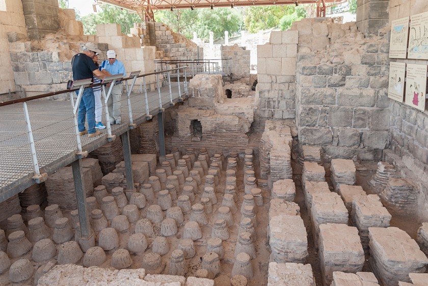 Beit She'an National Park. Bath house. Beit She'an. .