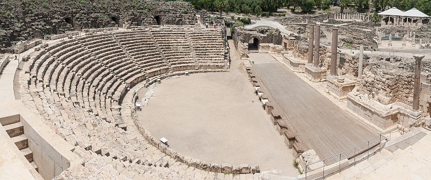 Beit She'an National Park. Amphitheater. Beit She'an. .