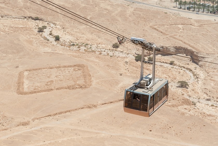 Masada. Gondola to the top. Masada. .