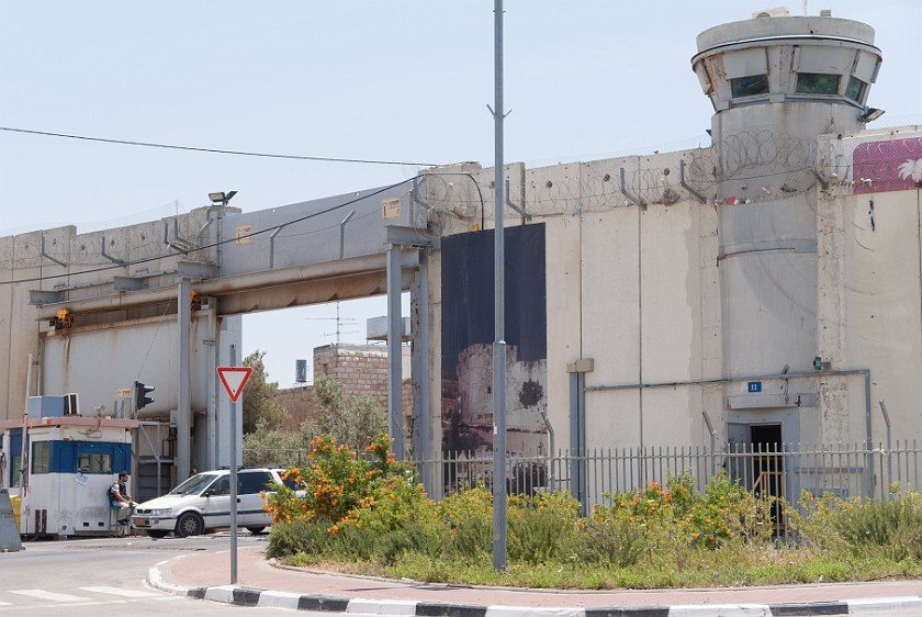 Bethlehem. Security wall gate to Bethlehem. Bethlehem. .