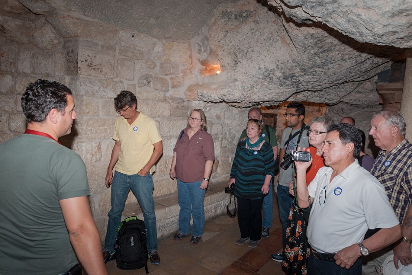 Bethlehem. Inside the Milk Grotto Chapel. Bethlehem. .
