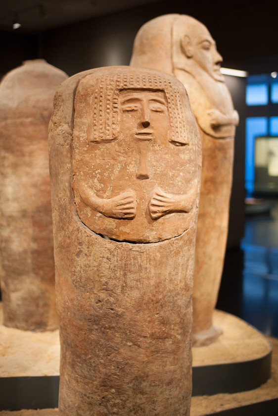 Israel Museum. Jewish sarcophagi. Jerusalem. .