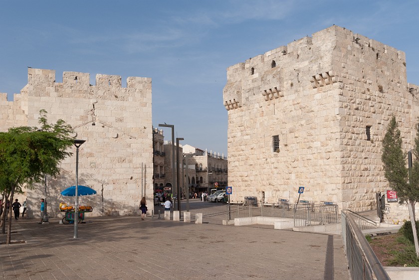 Old City of Jerusalem. Jaffa Gate. Jerusalem. .