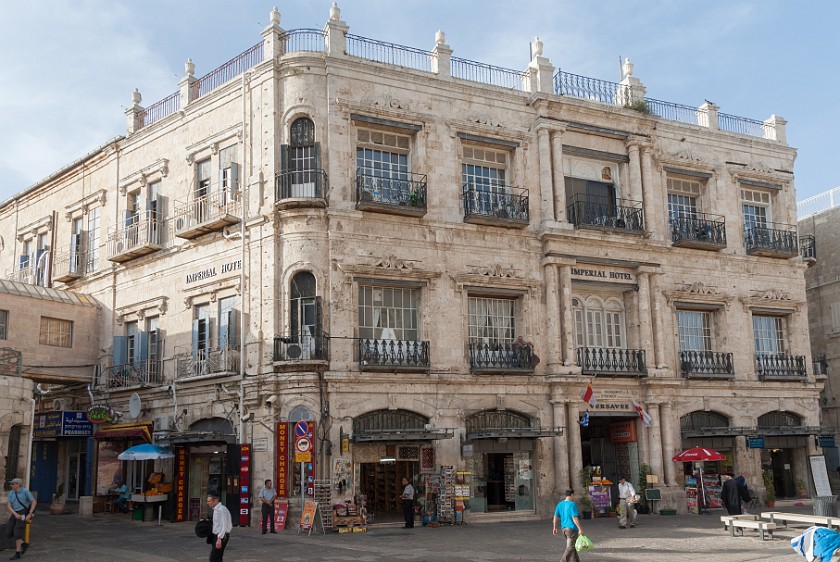 Old City of Jerusalem. East New Imperial Hotel. Jerusalem. .