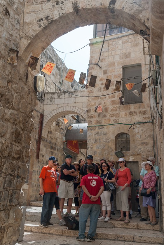 Old City of Jerusalem. Street in Jewish quarter. Jerusalem. .