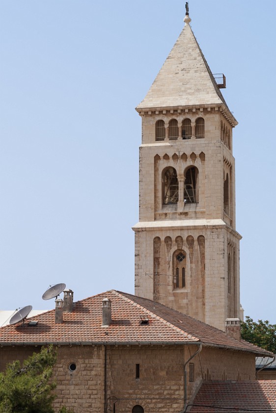 Old City of Jerusalem. Lutheran Church of the Redeemer. Jerusalem. .