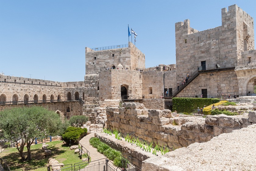 Citadel. Inside the Citadel. Jerusalem. .