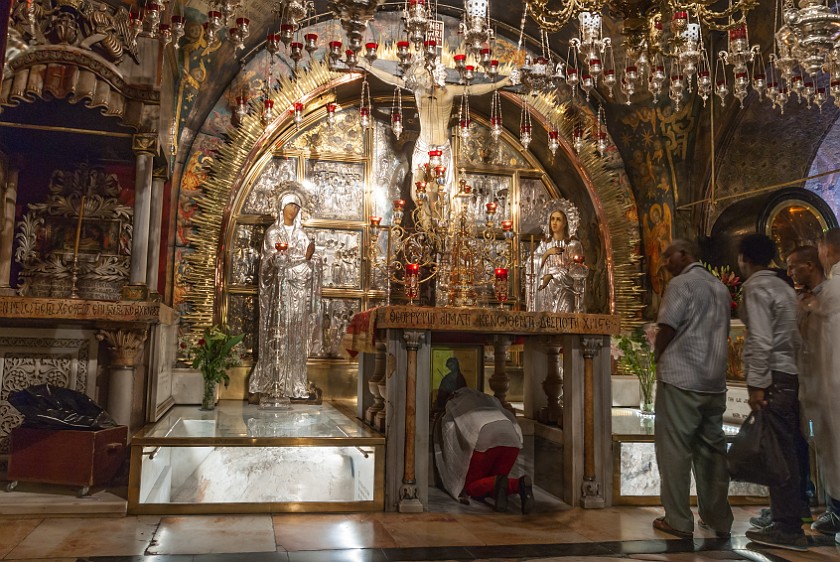 Church of the Holy Sepulchre. Site of Jesus's crucifixion. Jerusalem. .