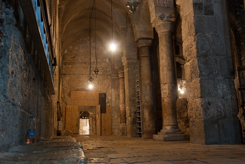Church of the Holy Sepulchre. Northern corridor. Jerusalem. .