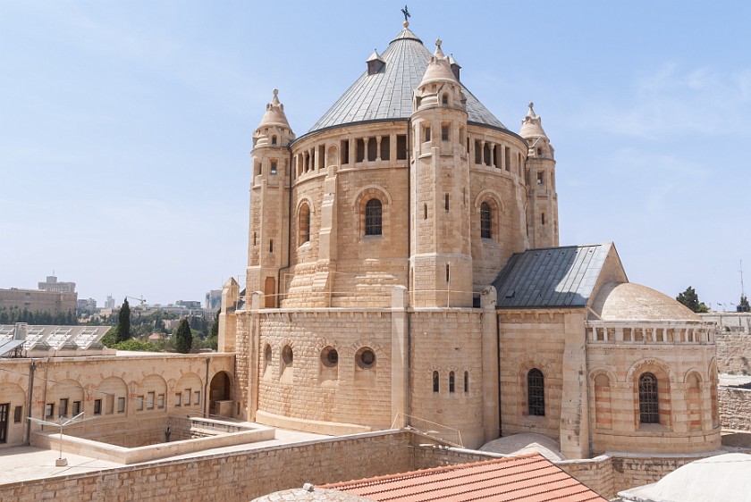Mount Zion. Church of the Dormition. Jerusalem. .