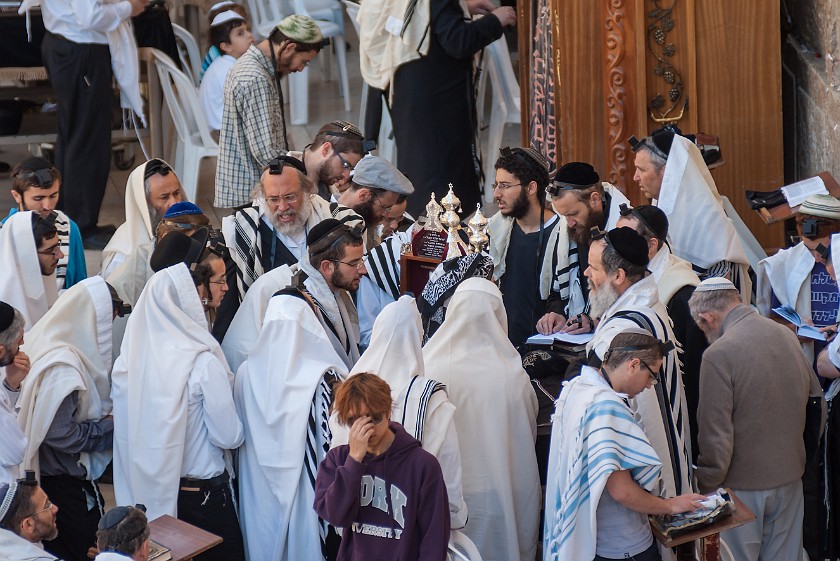 Western Wall. Torah. Jerusalem. .