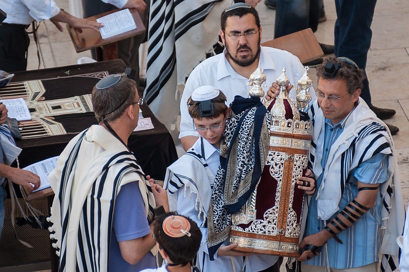 Western Wall. Torah. Jerusalem. .