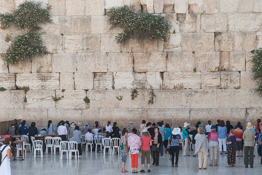 Western Wall. Women section. Jerusalem. .